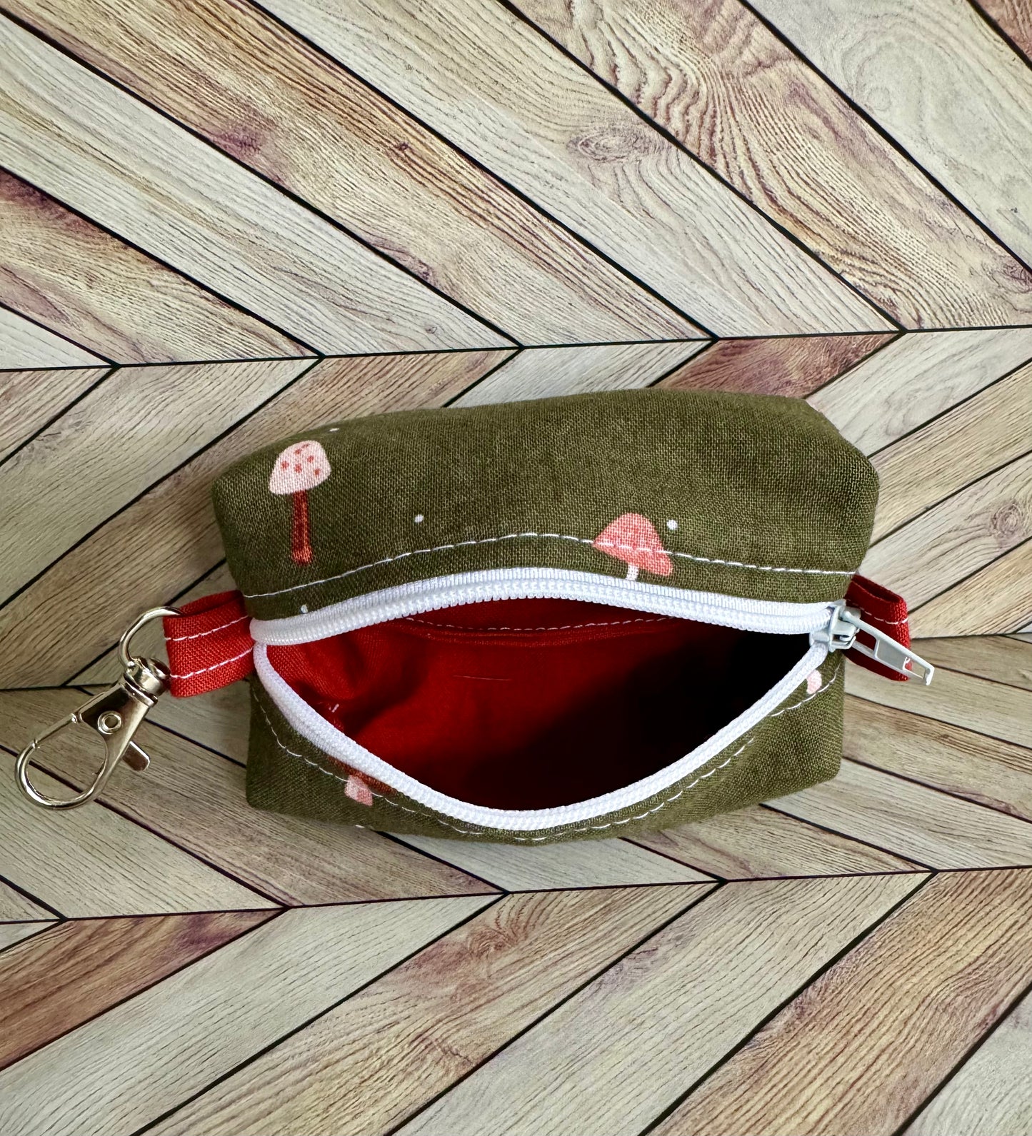 Mini Boxy Bag - Mushroom Print
