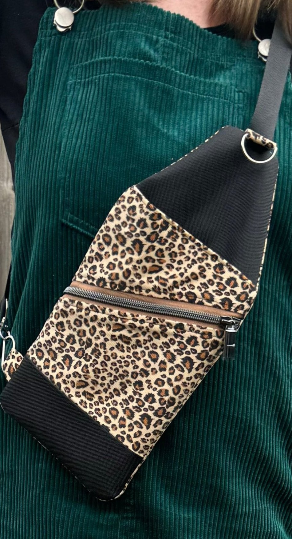 Mini Sling Traveler Bag - Cheetah