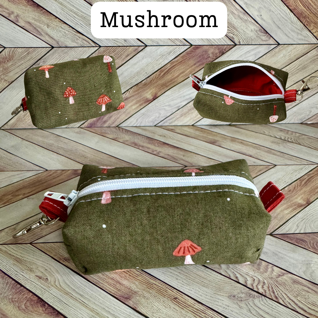 Mini Boxy Bag - Mushroom Print